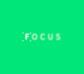 Focus Text Hover Effect