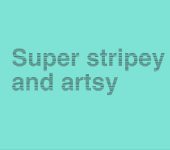 Stripey text with CSS blending