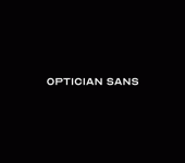 Optician Sans Typeface