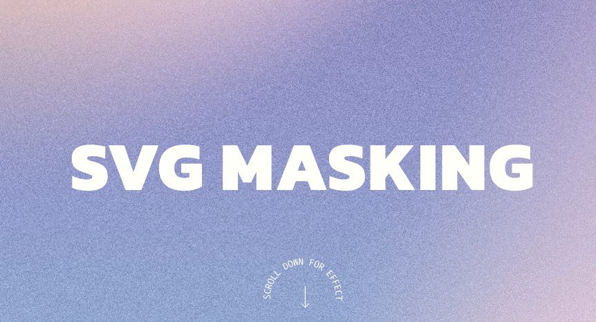 SVG Masking